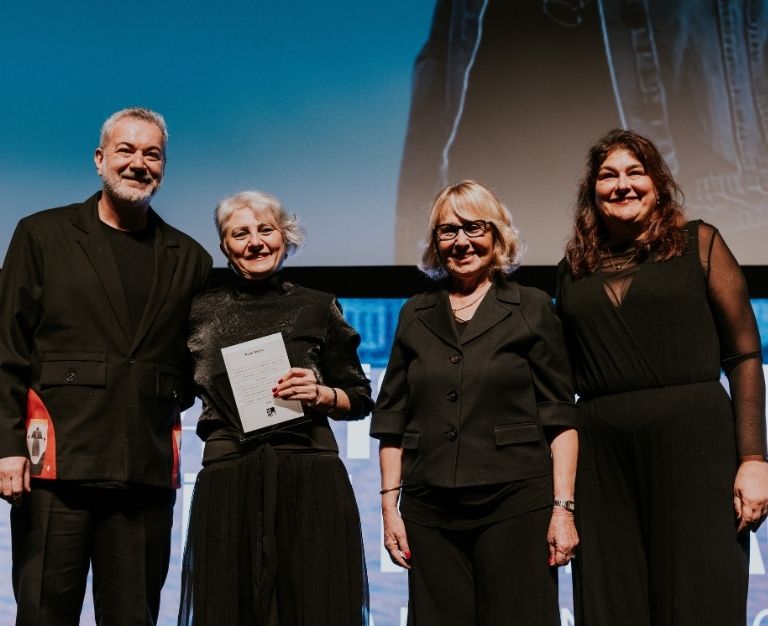 Outstanding Contribution to Cinema Award presented to Nuray Muştu